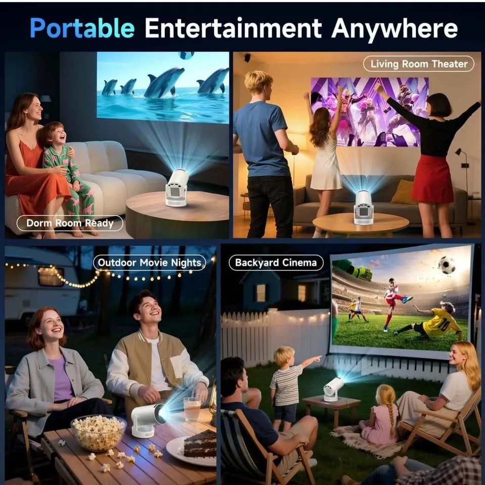 Kimwood Projector with Upgraded HiFi Speaker image indicator(8)