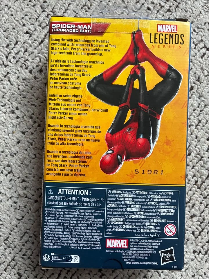 Marvel Legends Spider-Man Upgraded Suit - photo 2