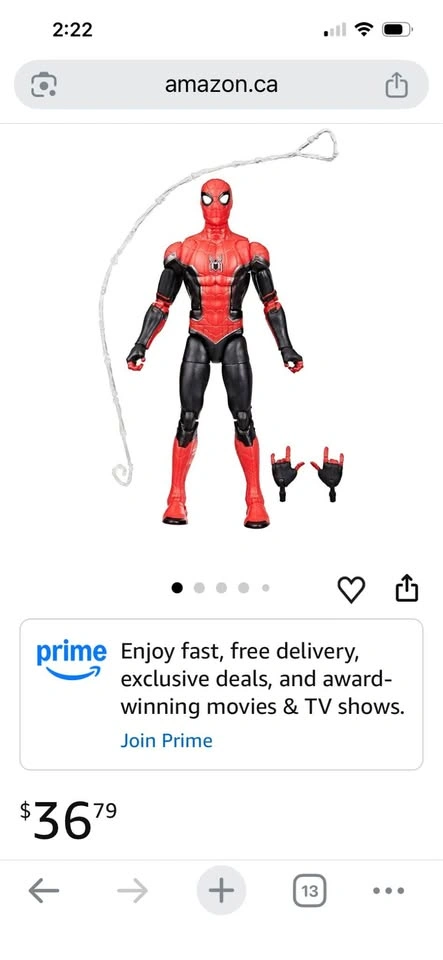 Marvel Legends Spider-Man Upgraded Suit - photo 3