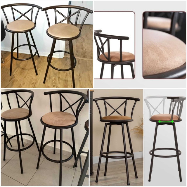 ✴️ Homy Casa Bar Stools (Set of 2) - photo 3