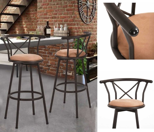 ✴️ Homy Casa Bar Stools (Set of 2) - photo 5