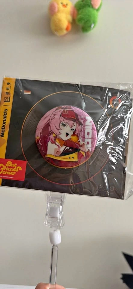 McDonald’s × Zenless Zone Zero Badge Set (4 pcs)