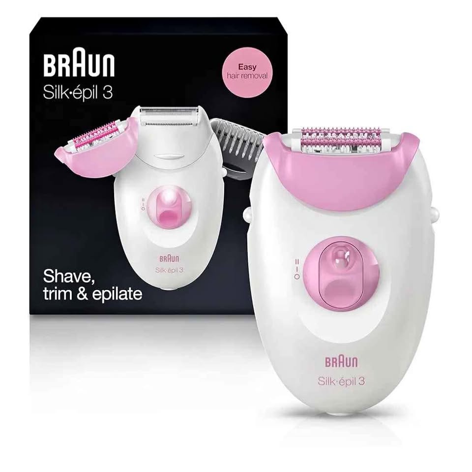 Braun silk epil3 hair removal