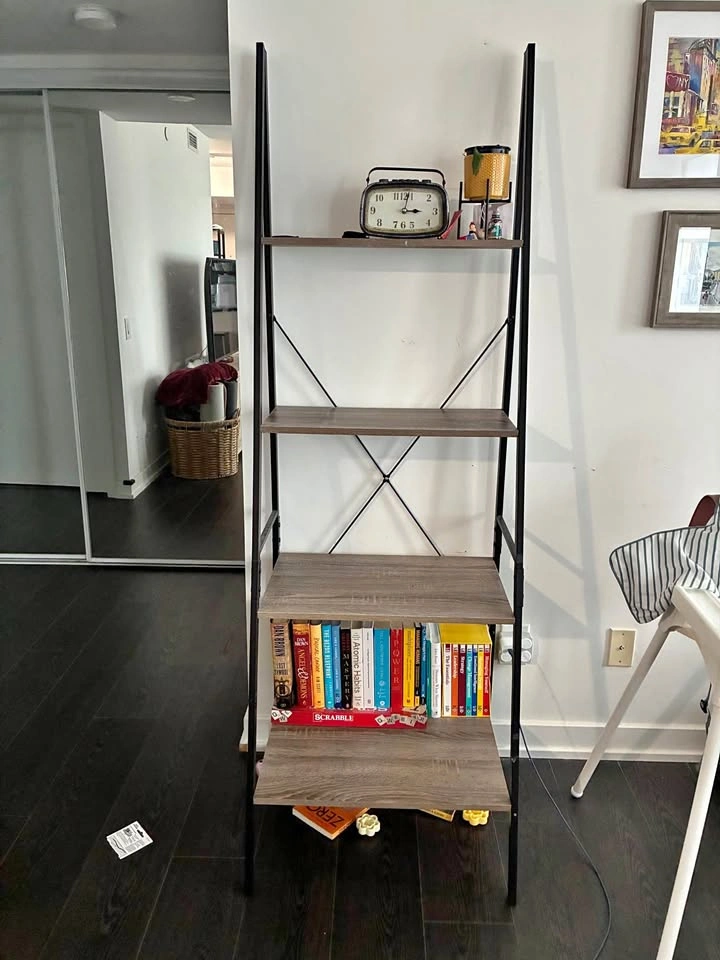 Wayfair 4 Tier Ladder Bookcase - Pickup Only