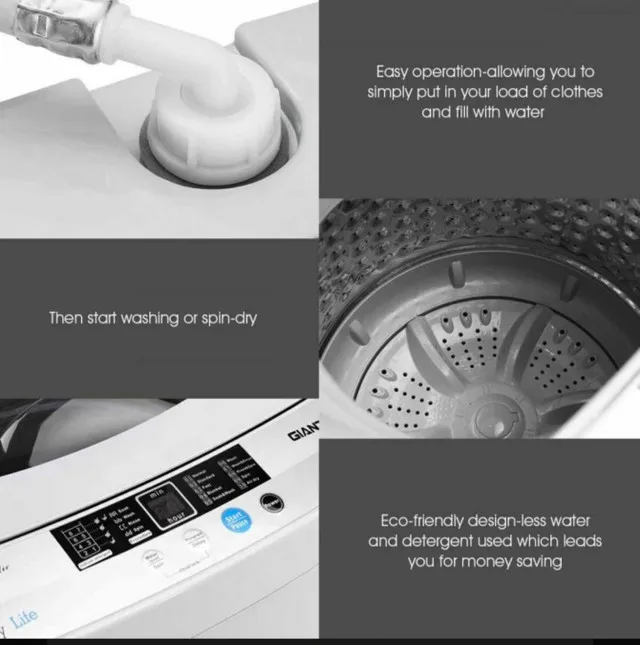 Costway Washing machine image indicator(3)