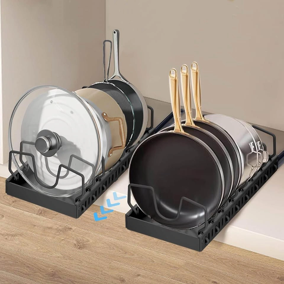 Sliding Cabinet Organizer Shelf – Kitchen Storage Rack – New - photo 4