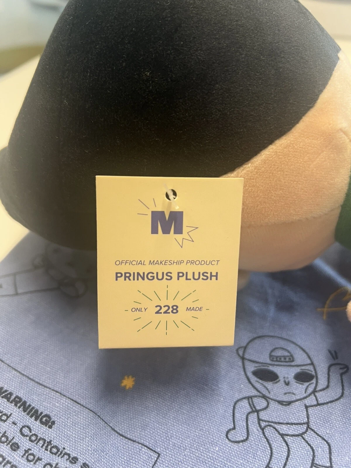 Makeship Pringus McDingus Plush - 228 Made - NWT - photo 3