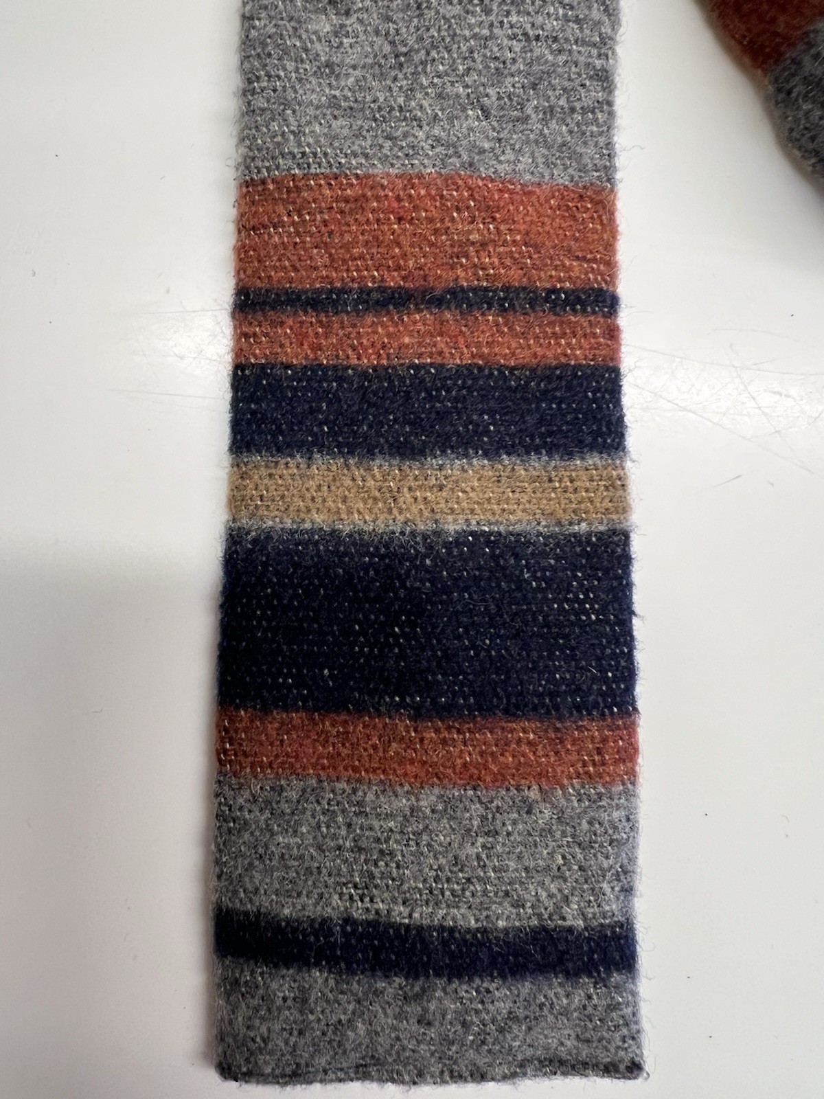 the Hill-side men's tie - MCD# 9 of 37 - Gently Used, Wool, Autu