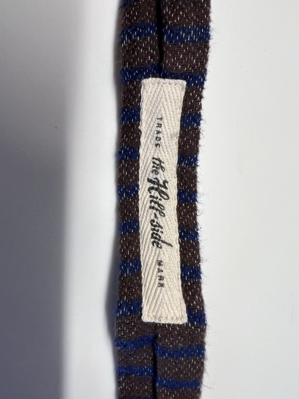 the Hill-side men's tie - MCD# 14 of 37 - Gently Used, Wool, Str - photo 2