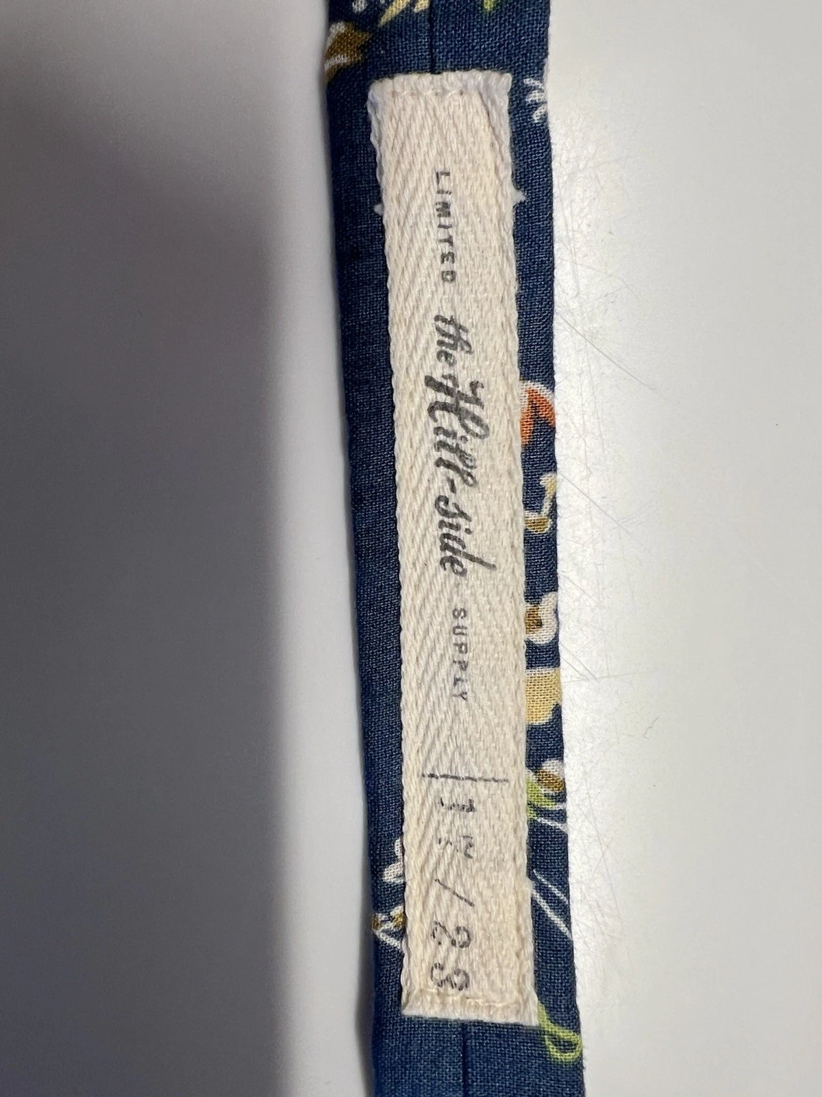 the Hill-side men's tie - Limited Edition #17/23 Jamaica Blue - photo 2