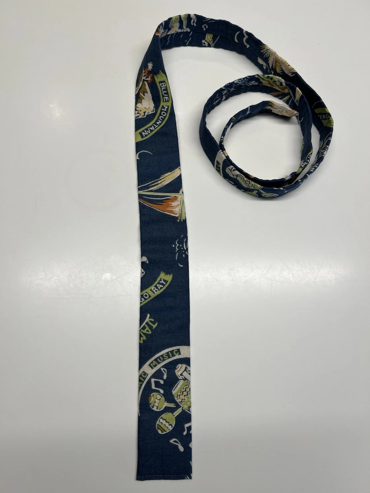 the Hill-side men's tie - Limited Edition #17/23 Jamaica Blue - photo 4