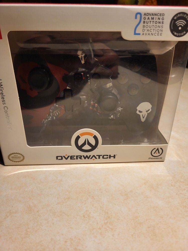Overwatch Reaper Nintendo Switch Controller - photo 2