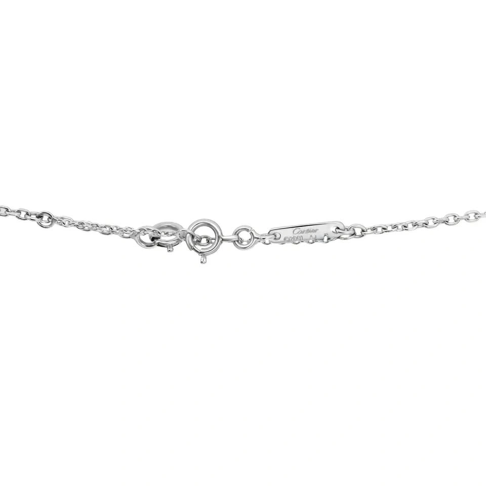 Cartier C Heart De Cartier Pendant Necklace 18K White Gold 16.5 - photo 3