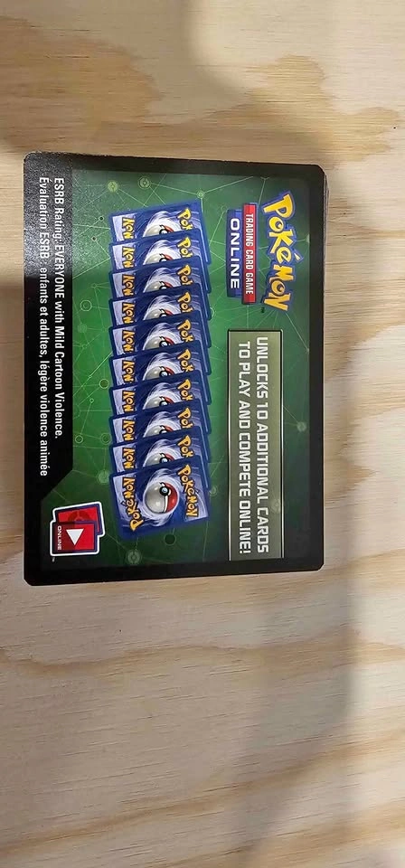 Unused Pokemon TCG online codes