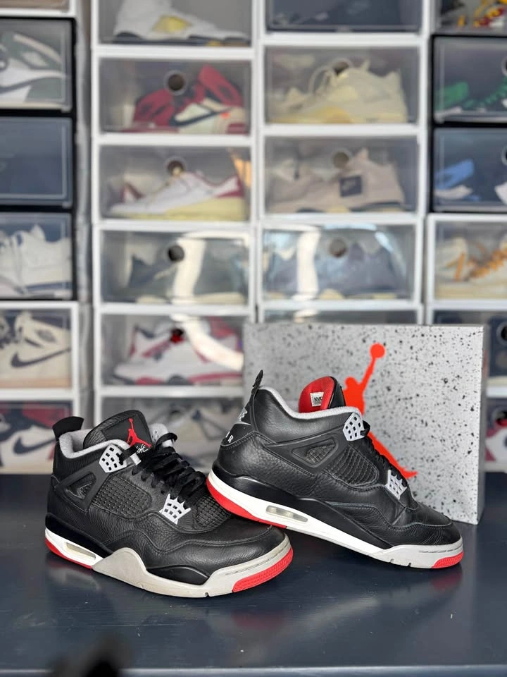 Air Jordan 4 Bred Reimagined 2024 Sz 10.5m
