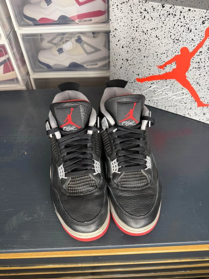 Air Jordan 4 Bred Reimagined 2024 Sz 10.5m - photo 2