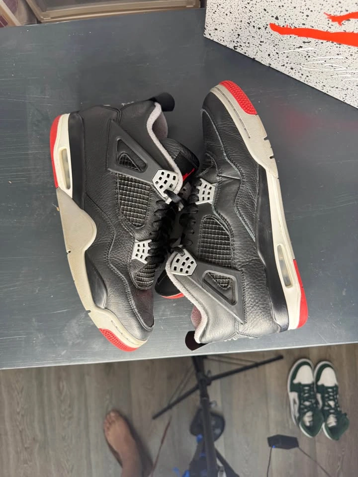 Air Jordan 4 Bred Reimagined 2024 Sz 10.5m - photo 3