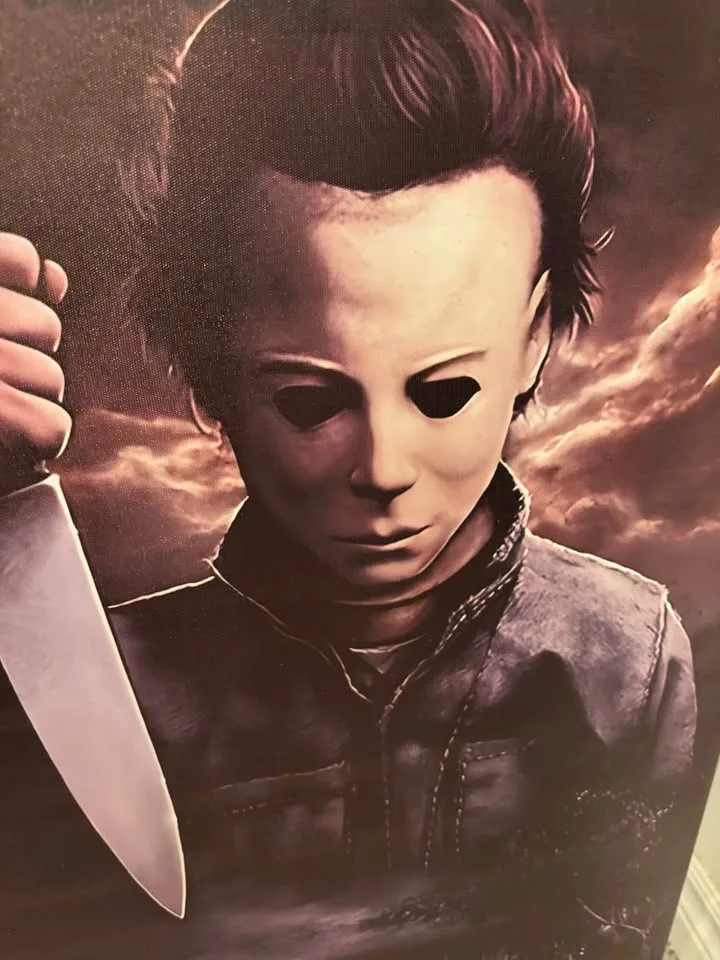 Michael Myers Halloween Canvas Wall Art-Ready To Hang image indicator(2)