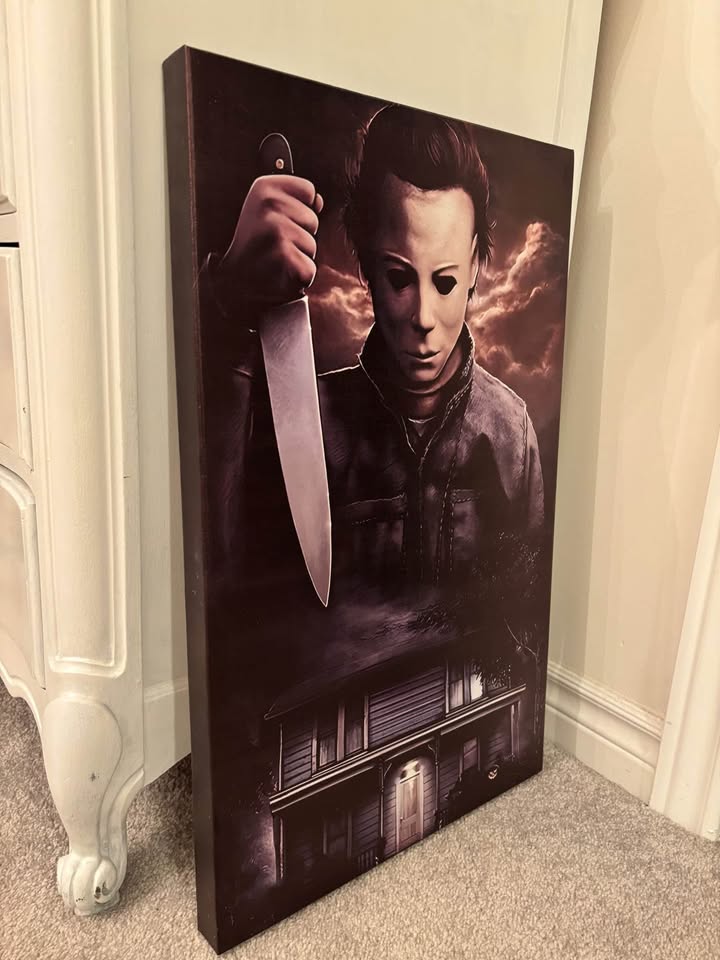 Michael Myers Halloween Canvas Wall Art-Ready To Hang - photo 3