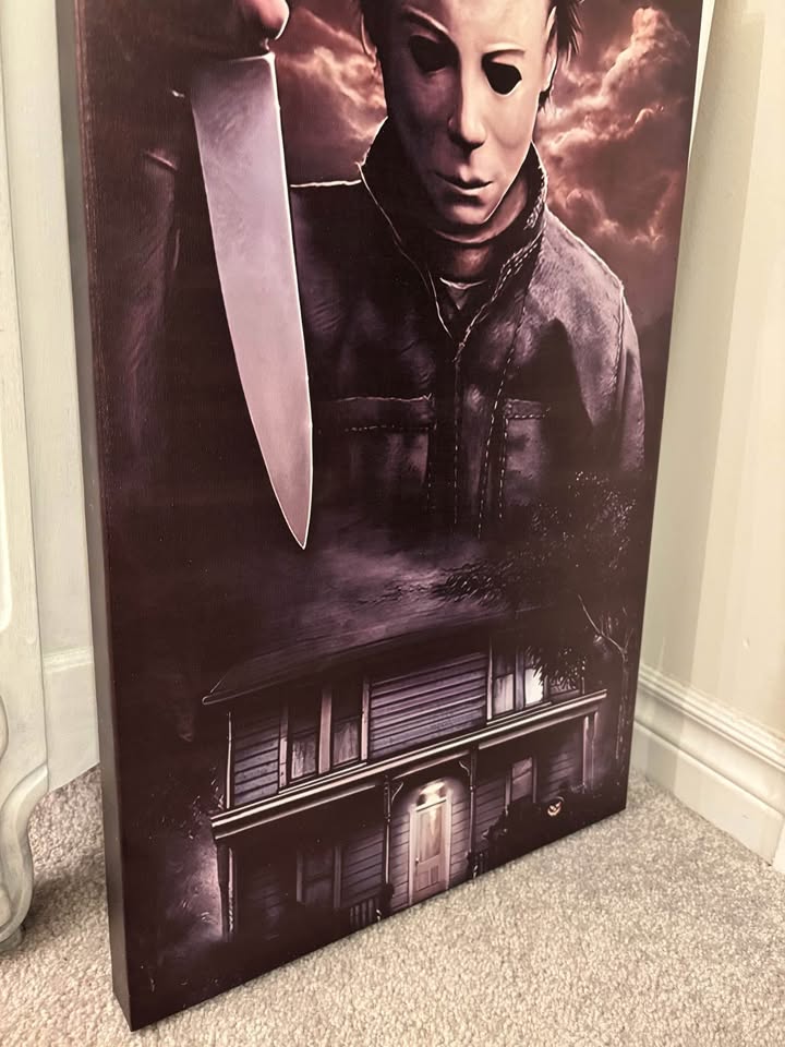 Michael Myers Halloween Canvas Wall Art-Ready To Hang - photo 4