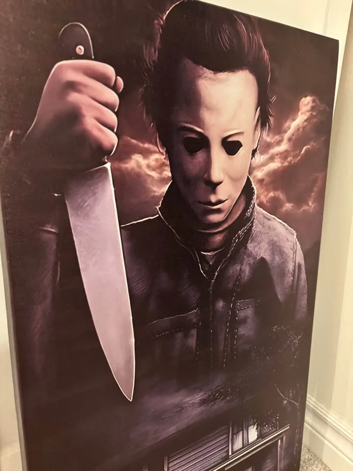 Michael Myers Halloween Canvas Wall Art-Ready To Hang image indicator(6)