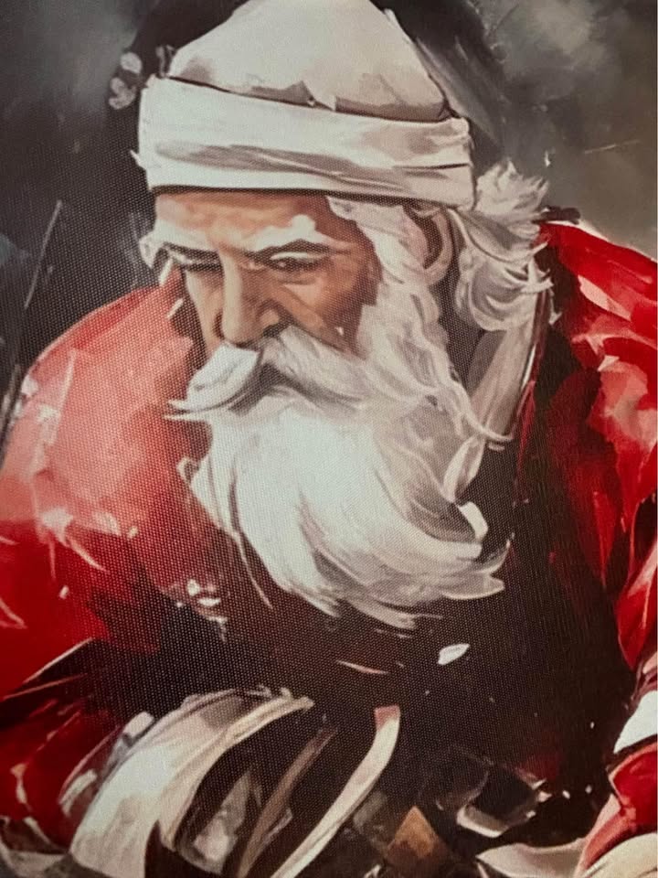 Hockey Santa Canvas - photo 5