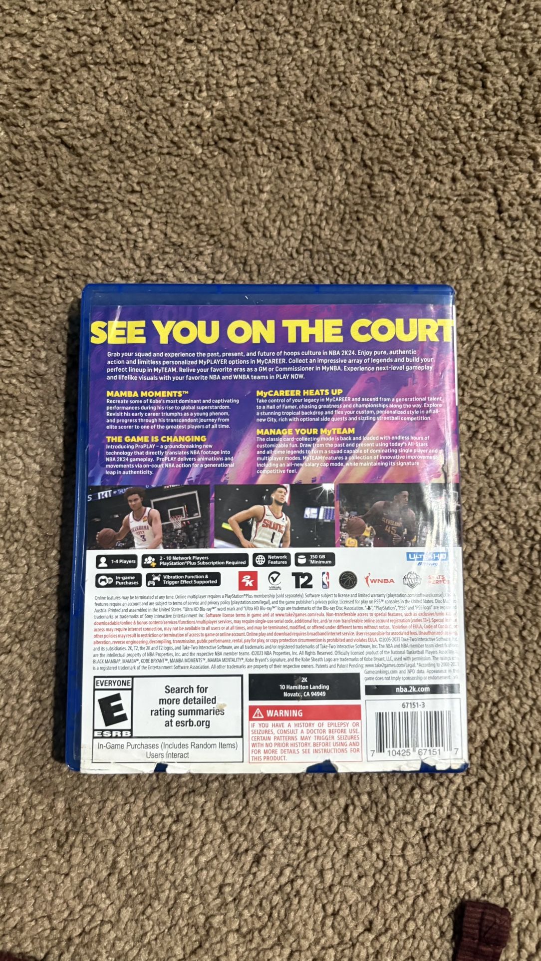 NBA 2k 24 for PS5 - photo 3