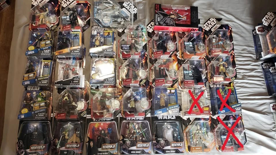 Star Wars Jedi/Sith Figures