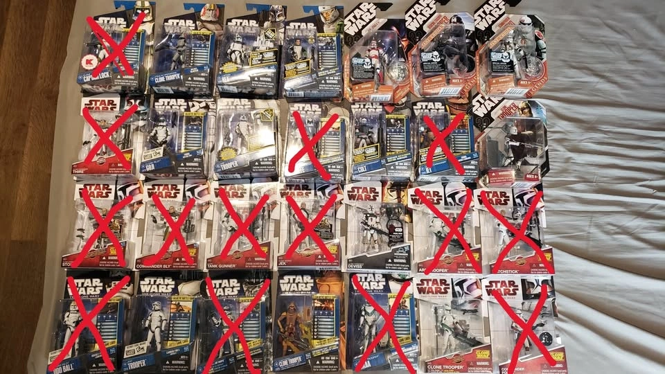 Star Wars Clone Trooper Figures