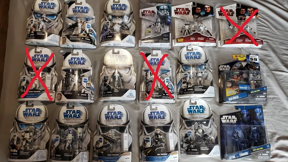 Star Wars Clone Trooper Figures - photo 2