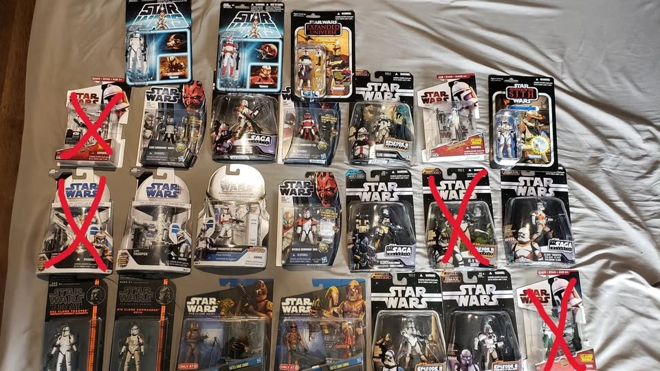 Star Wars Clone Trooper Figures - photo 3