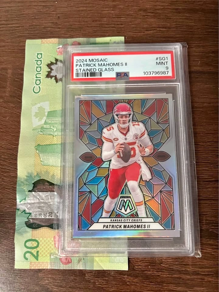 Patrick Mahomes Stained Glass SSP