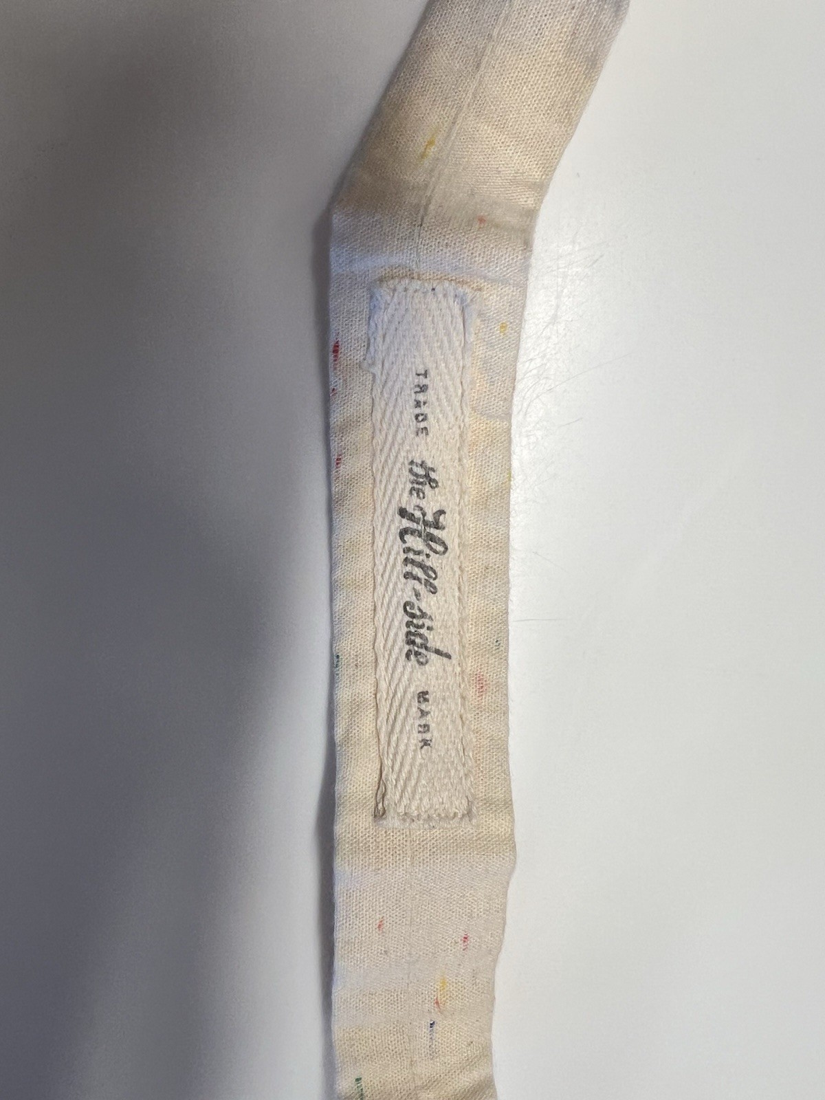 The Hill-side Men's Tie - Beige Speckled Cotton - photo 2
