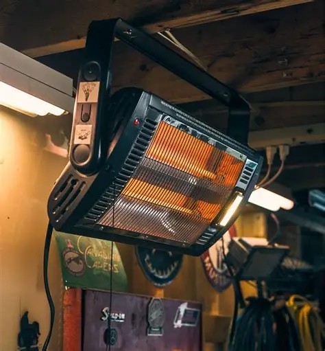 Comfort Zone Ceiling Mounted Dual Quartz Radiant Heater