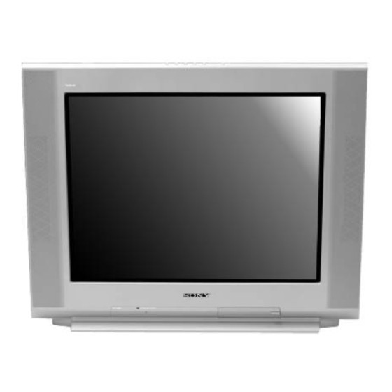 Sony Trinitron WEGA 27" CRT Retro Gaming TV - NO REMOTE