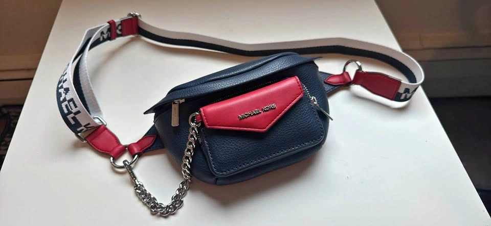 MK Leather Belt Bag