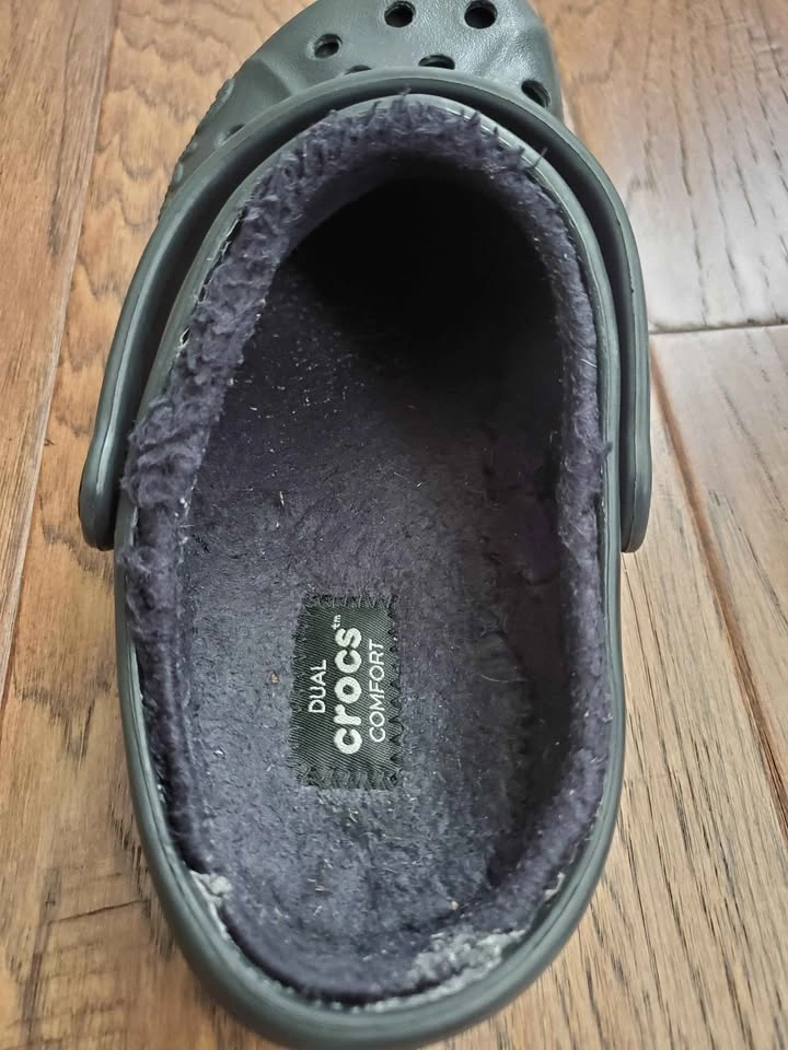 Crocs Lined Clogs Black M6 W8 - photo 2