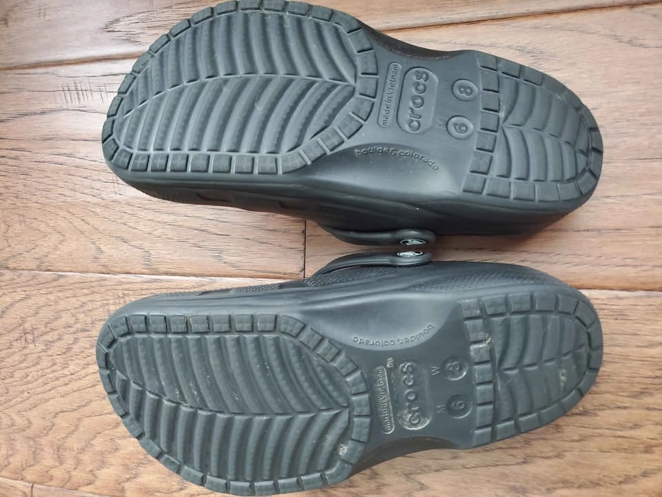 Crocs Lined Clogs Black M6 W8 - photo 4