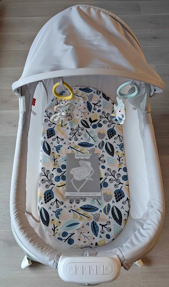 Fisher-Price Portable Baby Crib Soothing View Projection Bassine