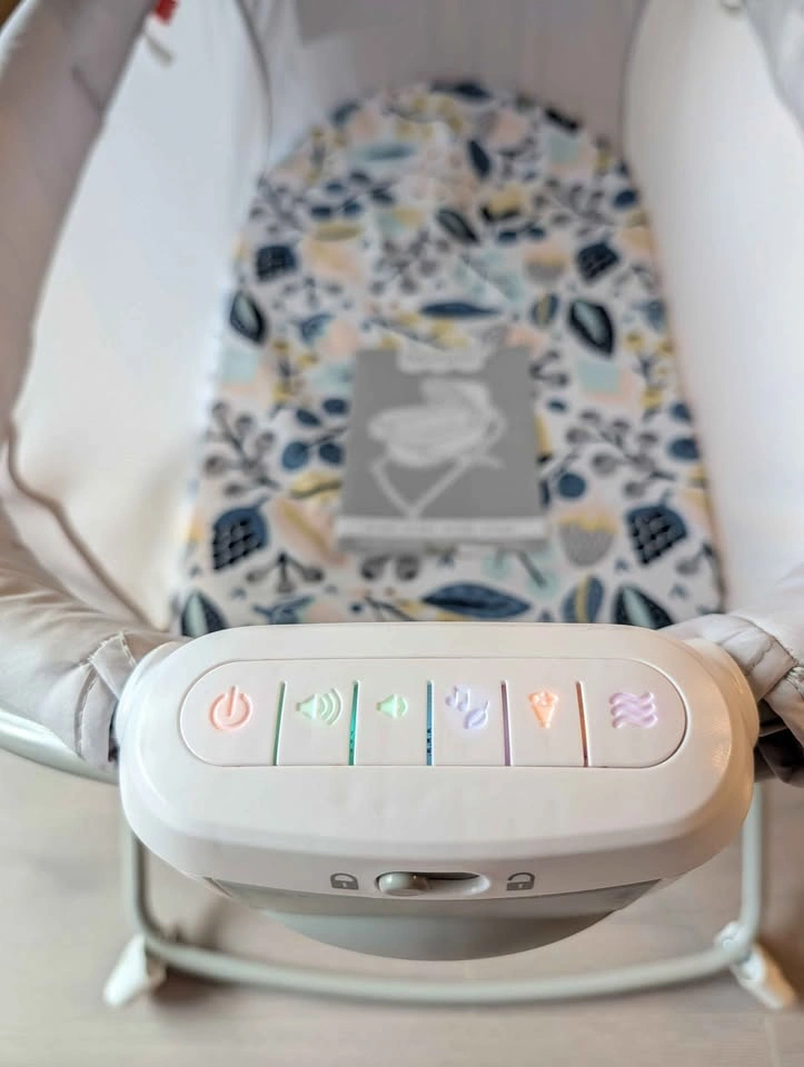 Fisher-Price Portable Baby Crib Soothing View Projection Bassine - photo 3