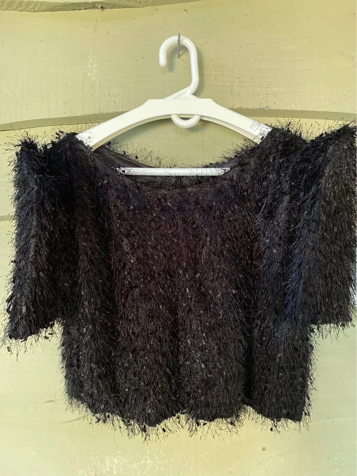 Black Filipiniana Blouse - photo 2