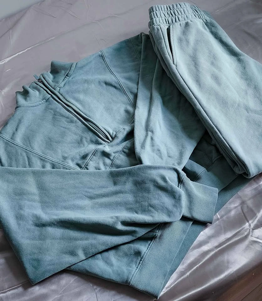 Yogalicious Lux Matching Athleisure Set - Sage Green - photo 4