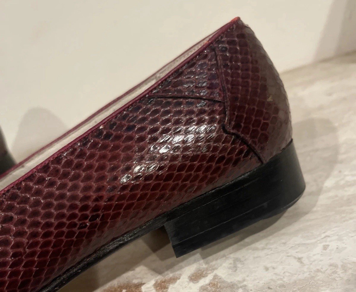 Giorgio Brutini Men's 9.5 M Snake Skin Slip-On Loafers - photo 3