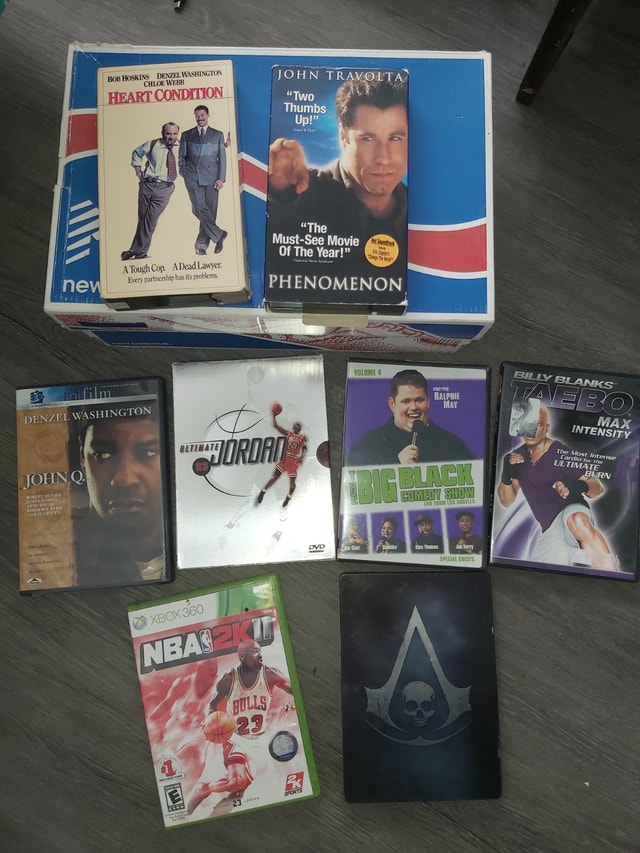 VHS DVD CD classic collection vintage