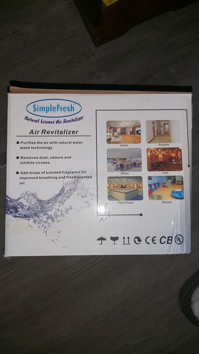 Simplefresh Air Revitalizer humidifier - photo 2