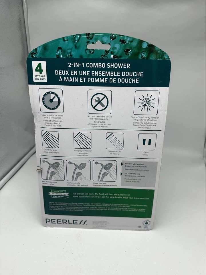 Peerless 2-in-1 Combo Shower - photo 3