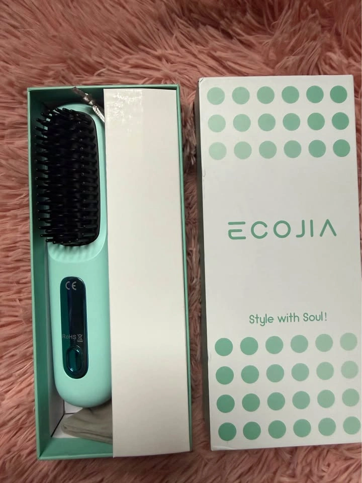 Cordless Hair Straightener Brush Travel Size - photo 3
