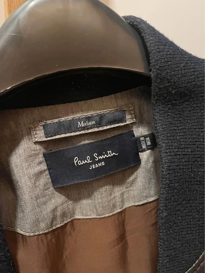 Paul Smith Leather Jacket - Size M - photo 2