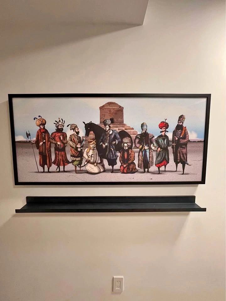 Art on Canvas - Pouya Afshar - Monarchs