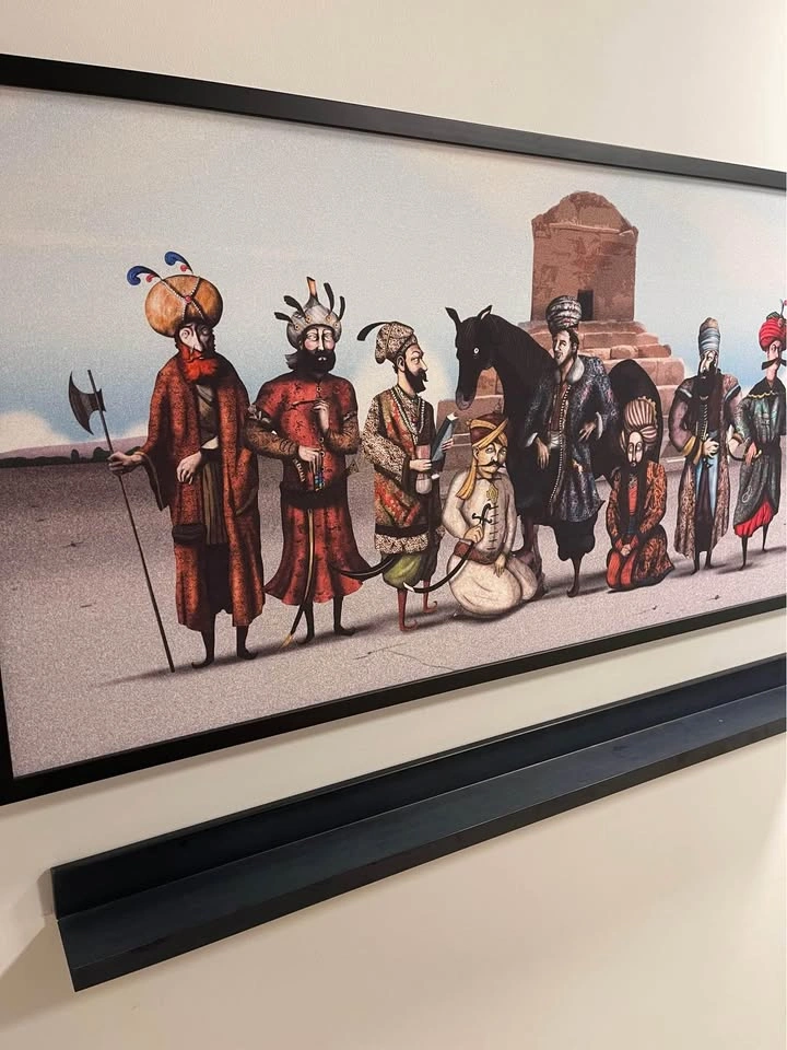 Art on Canvas - Pouya Afshar - Monarchs - photo 2